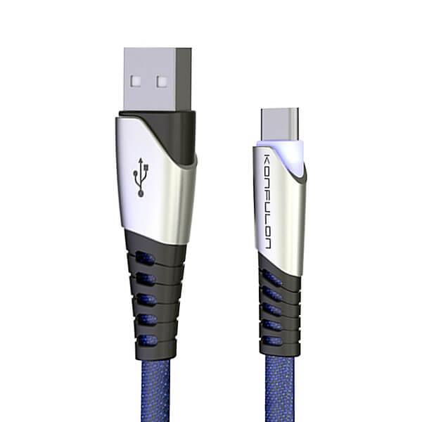 کابل USB گوشی TYPE-C کانفلون DC-18 TYPE-C KONFULON DC-18